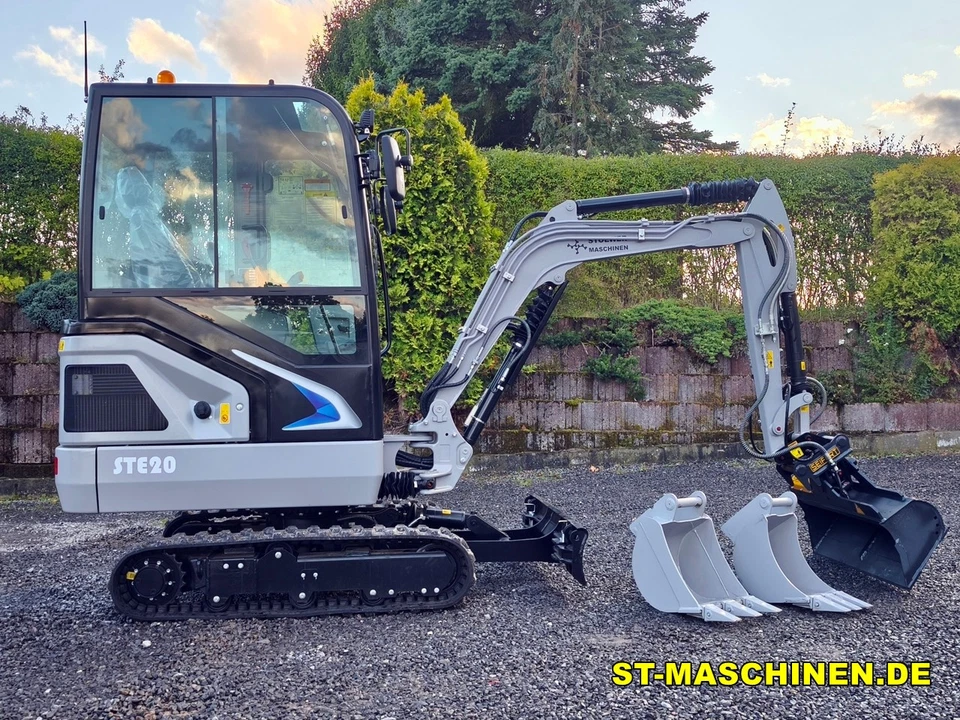 Minibagger 2t, Kurzheckbagger, Yanmar Motor, MS01 - Wechsler hydrl. - Bild 2 von 4