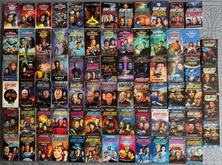 Star Trek (original & TNG) Paperback Book Bundle 76 Books Vintage.