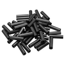 M6 Black ABS Spacer Inner Diameter 0.24", Outer Diameter 0.43",L 1.57", 50Pcs
