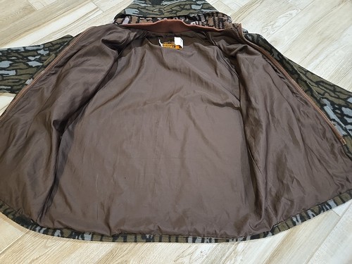 Vtg 90s Made In Usa Cabelas Whitetail Clothing Camo Hunting Jacket Sz L - Picture 19 of 23