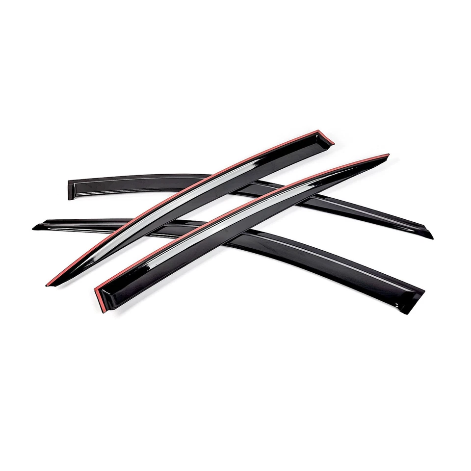 Canal exterior para Subaru Legacy JDM estilo premium protector de lluvia visera de ventana 10-2014 Foto 3 de 4