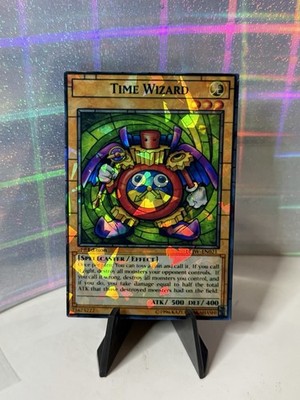 Yu-Gi-Oh! TCG Time Wizard Custom Stained Glass Edition