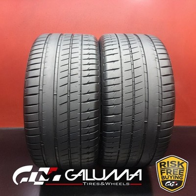 Set of 2 Tires LikeNEW Michelin Pilot Sport 4S K2 XL 285/35/20 No Repairs #97677