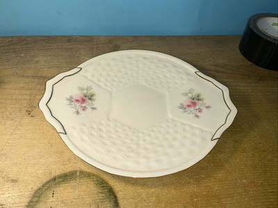 Belleek Donagal Irish Rose Kuchenteller 