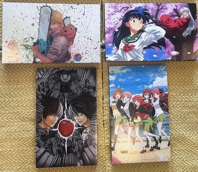 Mixed Anime Poster Lot: Thick, Durable Quality