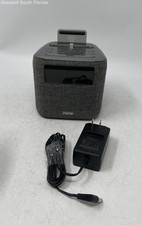 iHome Model iPL8XH Gray Radio Clock Alarm For iPod iPhone Audio Dock Not Tested