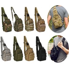 Schultertasche Umhängetasche weich Militär Sport Wanderrucksack Tasche