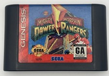 Mighty Morphin Power Rangers 1994 Sega Genesis 16-Bit Authentic Game Tested