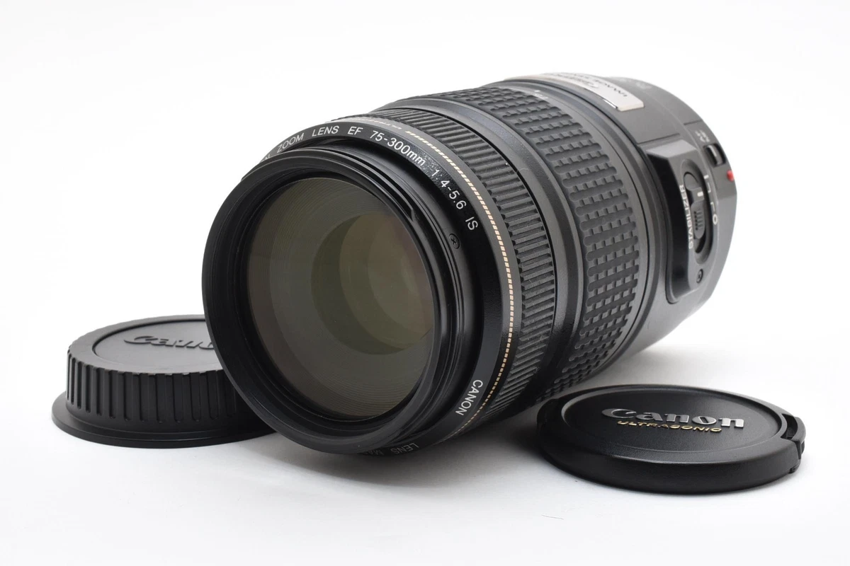 CANON image stabilizer 75-300 専用ケース付き Canon EF 75-300mm Image Stabilization Camera Lenses for sale - eBay