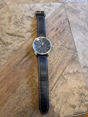 RARE CITIZEN ECO-DRIVE J810-S090822 JAPAN MOV'T BLACK MEN'S WATCH