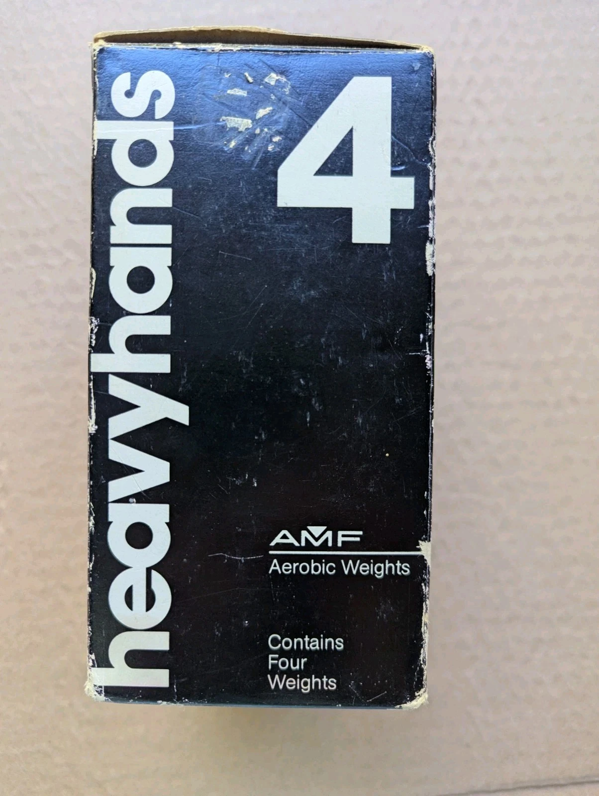 AMF Heavyhands 4 lb Weights Set End Caps, Original Box Austria (C2$)
