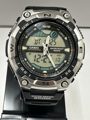 Casio AQW-100-1A Tide Graph Men s Watch