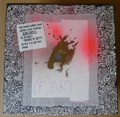FRIENDS OF BETTY Blind Faith II LP UNDERDOG 1988 US orig RED RED MEAT-CALIFONE