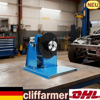 220V Schweißdrehtisch Drehtisch Manipulator Schweißpositionierer 2-10 U / min DE