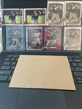 Slade Caldwell 8 Card Lot - Sapphire, Red Prizm Pulsar /399, Mojo, Chrome & More