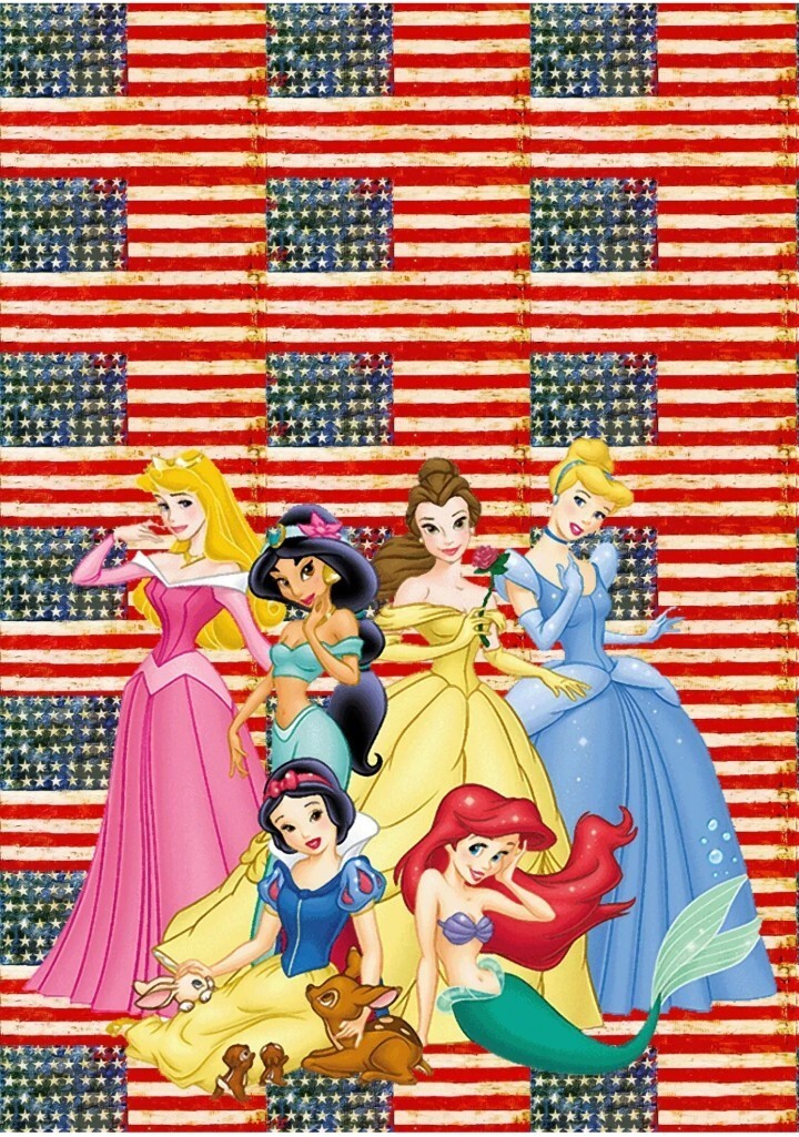 DEATH NYC ltd ed signed pop art print 45x32cm Walt Disney Princess