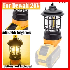LED Lantern For Dewalt 18V 20V Lithium-ion Battery Hanging Work Light Camping US