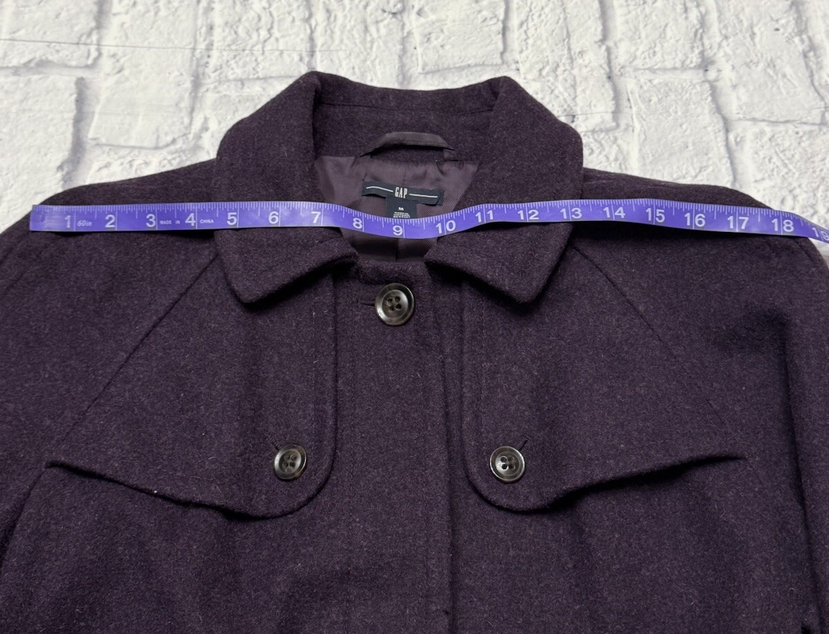 Gap Wool Peacoat Small - image 8