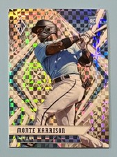 2021 Panini Chronicles Phoenix Monte Harrison Building Blocks Prizm RC #6