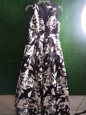 Eliza J Long Line Floral Rose Size 8 Evening Dress Prom Wedding Dinner Date | eBay Eliza J Long Line Floral Rose Size 8 Evening Dress Prom Wedding Dinner Date | eBay