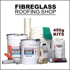 Fibreglass Roofing Kit 450g 5 - 100 square metre Kits Inc Tools