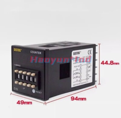 1PCS NEW FIT Four digit digital electronic counter C1S-R-220 AC 100~240V 50/60Hz