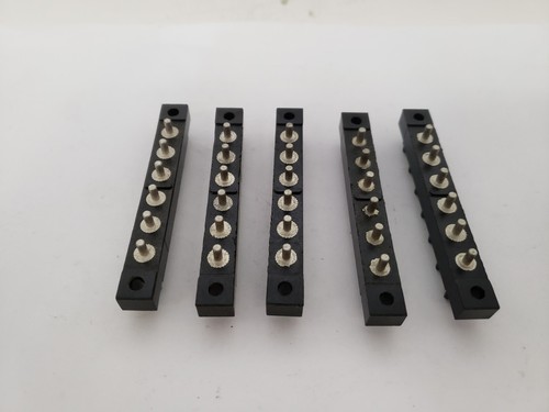 CINCH JONES 6-176-3 TERMINAL BLOCK 6 CONTACTS 250.0 V (LOT OF 5) NNB - Picture 4 of 4