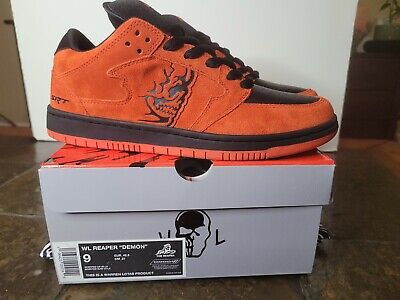 Warren Lotas SRT DEMON Reaper dunk Nike SB shoe sz 9 Most Warren Lotas SRT DEMON Reaper dunk Nike SB shoe sz 9 Most