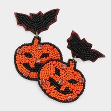 Halloween Party Earring Holiday Season Jewelry Skull 361