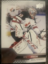 Brett Brochu  2022 team canada junior  #40
