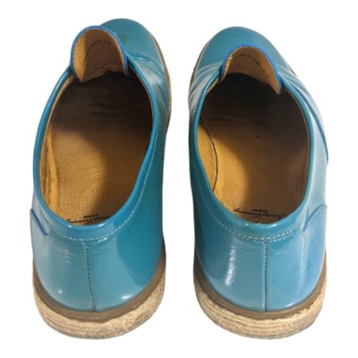Opening Ceremony Patent  Blue Green Derby Espadrille, 43 Opening Ceremony Patent Blue Green Derby Espadrille, 43 | eBay main image 3