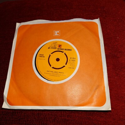 Frank Sinatra: Bad Bad Leroy Brown/I'm Gonna Make It All The Way Vinyl Single NM