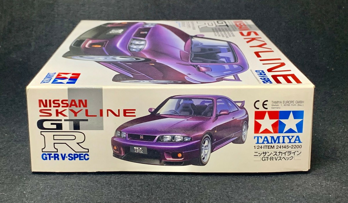 TAMIYA 24145 1/24 Scale Kit NISSAN SKYLINE GT-R V SPEC | eBay
