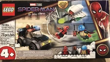 LEGO 76184 Marvel Spider-Man vs. Mysterio’s Drone Attack Building. Box Damage