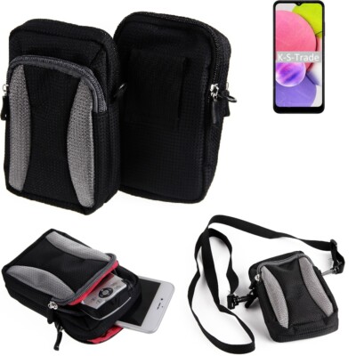 Für Samsung Galaxy A03 Holster / Umhängetasche Extratasche Outdoor Schutz Hül
