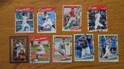 2023 Donruss Baseball INSERT & NUMBERED Card Singles - Create Own Lot