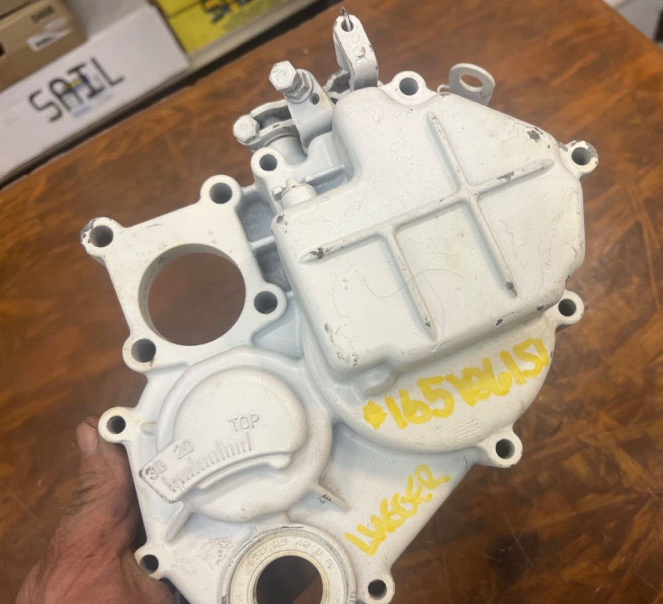 LUGGER/ NORTHERN LIGHTS MARINE TIMING GEAR CASE M673L #165106151...