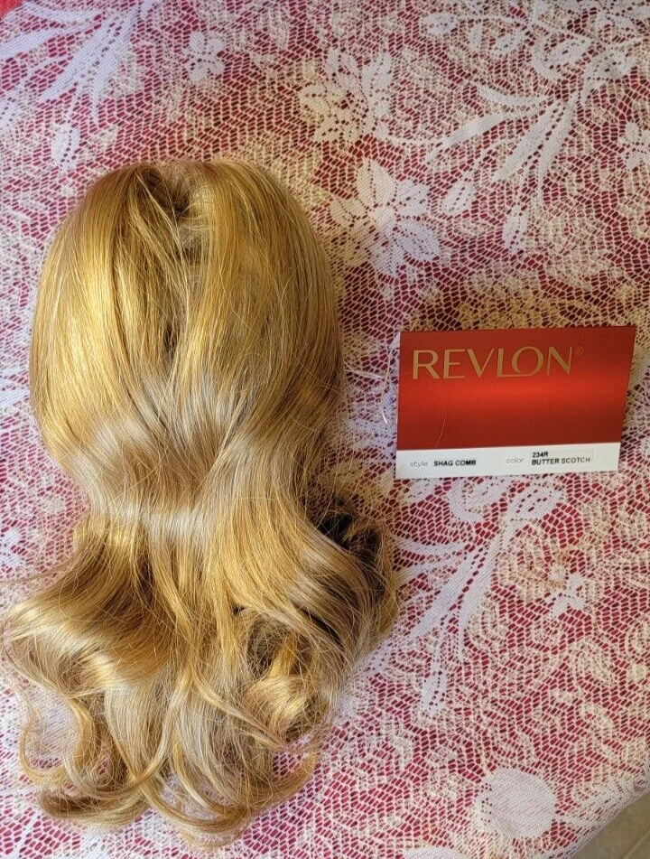 SENSATIONAL"SHAG"COMB/REVLON/234R,BUTTERSCOTCH BLONDE/2 STYLES IN 1/ REVERSIBLE! - Image 3 of 4