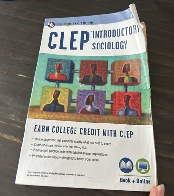 Clep Introductory Sociology Collage Credit Book