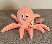 TY Beanie Baby - INKY the Octopus 6 1/2"