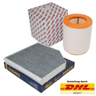 Luftfilter Innenraumfilter Aktivkohle Audi A6 A7 4G 3,0 TDI V6 3,0 FSI
