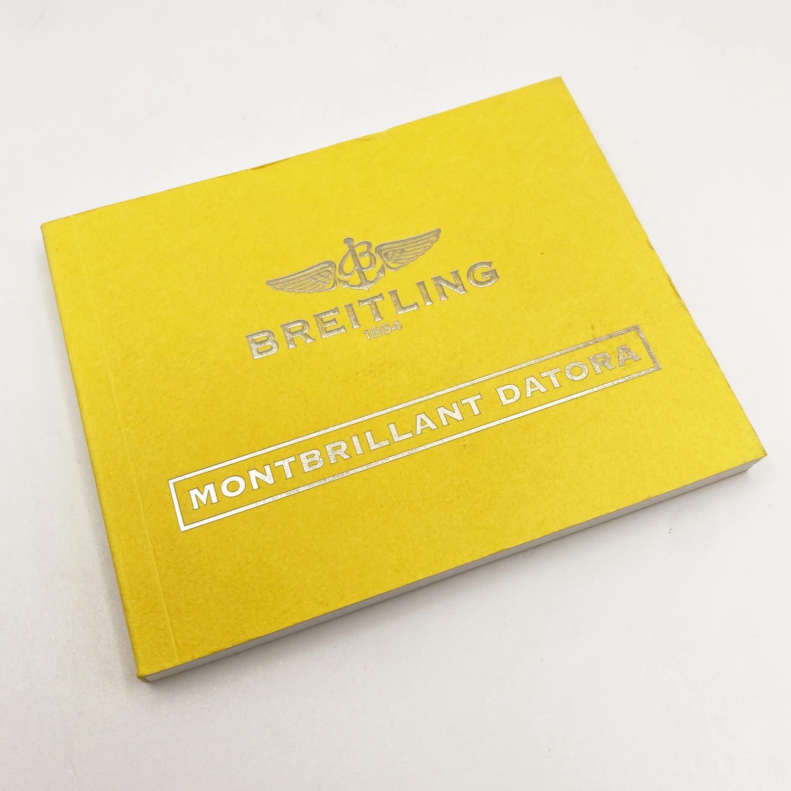 Breitling Montbrilliant Datora Manual Booklet