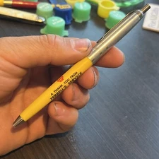 Vintage Essex Iowa Shell Gas Station Advertising Ballpoint Pen Terrell’s Service