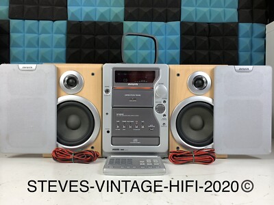 AIWA XR-M500 FULL LOGIC OPERATION MICRO COMPACT SYSTEM RARE N/MINT L@@K FREE P+P