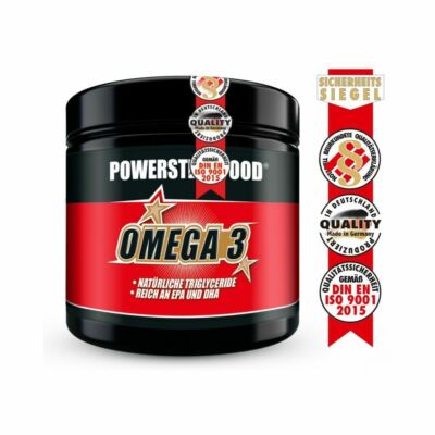 OMEGA 3 - Omega 3 Fettsäuren - 200 Kapseln - Powerstar Food