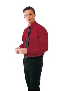 camicia rossa da uomo