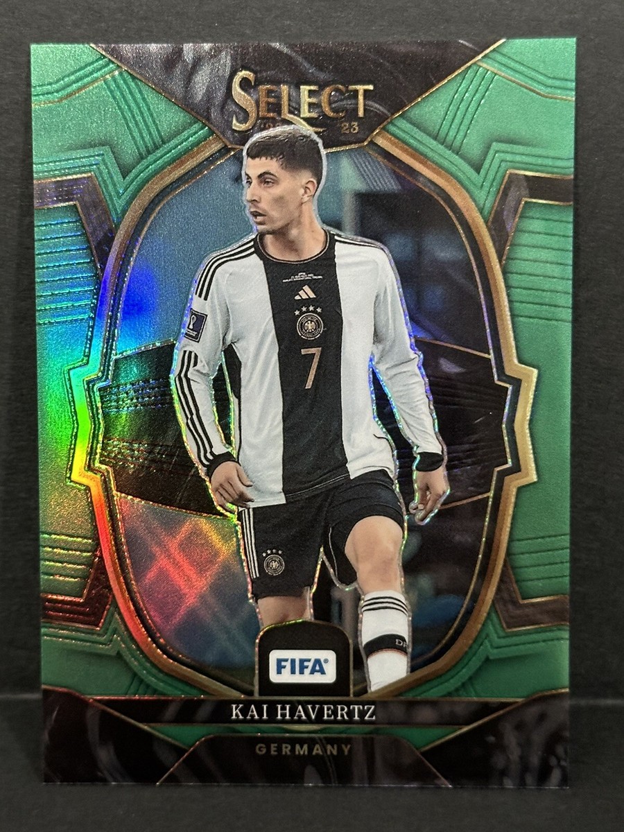 2022-23 Panini Select Soccer FIFA Germany Kai Havertz Green Prizm