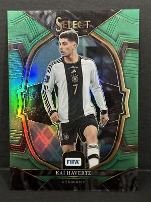 2022-23 Panini Select Soccer FIFA Germany Kai Havertz Green Prizm