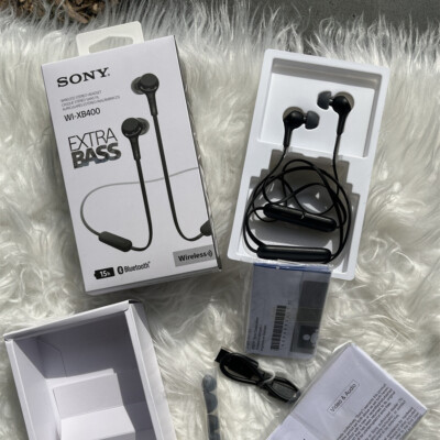 【新品・未開封】SONY WI-XB400 ブラック ワイヤレスイヤホン Sony WI-XB400 In Ear Headphones - Black for sale online | eBay