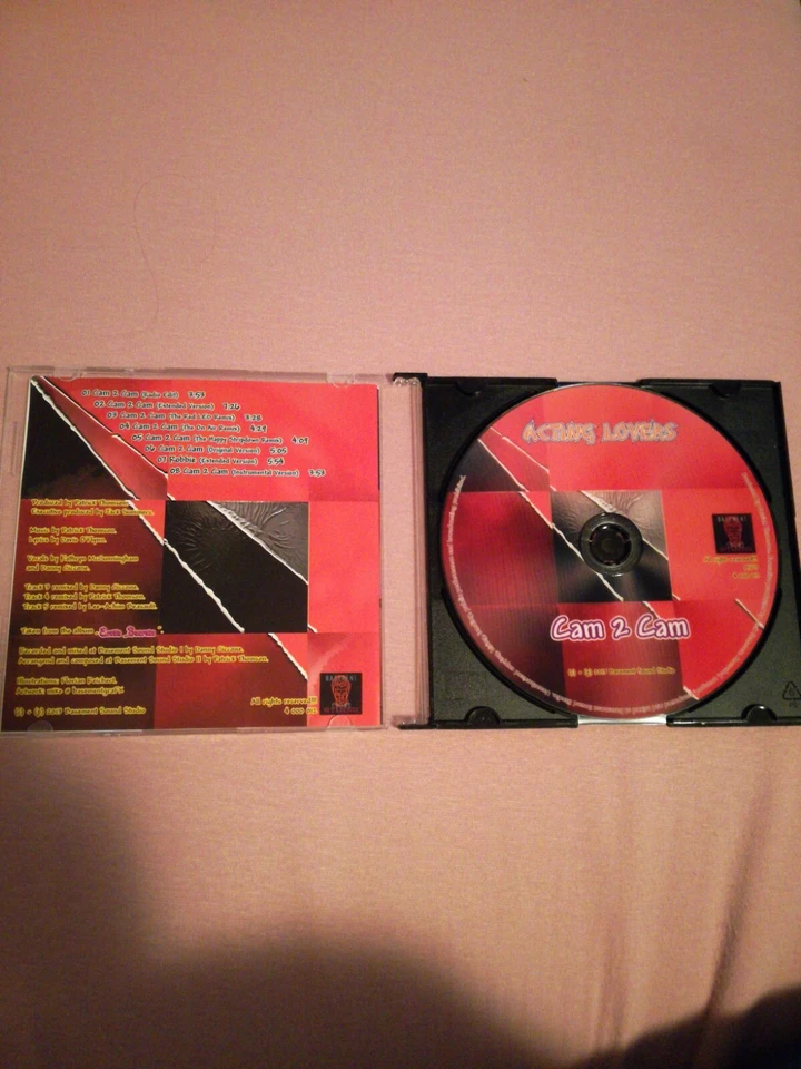CD Musik - Acting Lovers /Cam 2 Cam mit 2 Original Autogrammen - Bild 2 von 2
